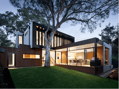 Villa moderne de construction